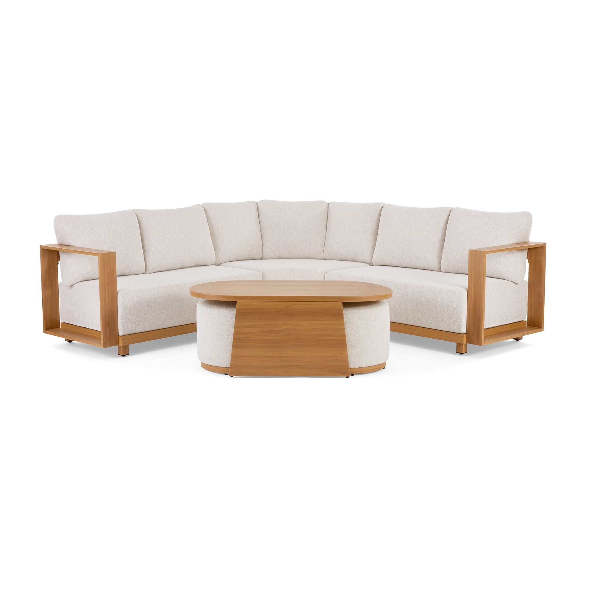 TerraLuxe Patio Sectional Set
