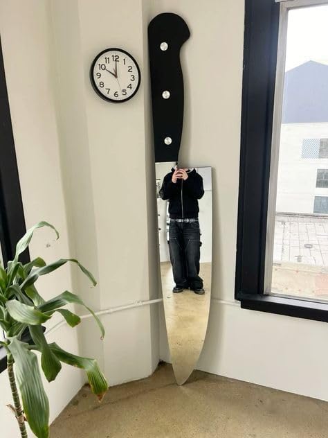Atelier Edge Wall Mirror with Floor Rug