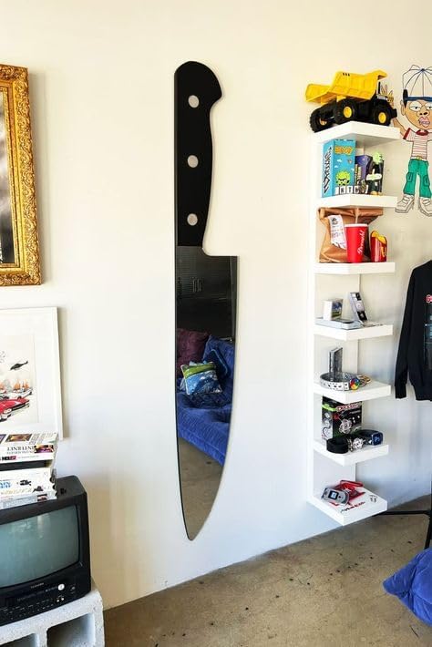 Atelier Edge Wall Mirror with Floor Rug