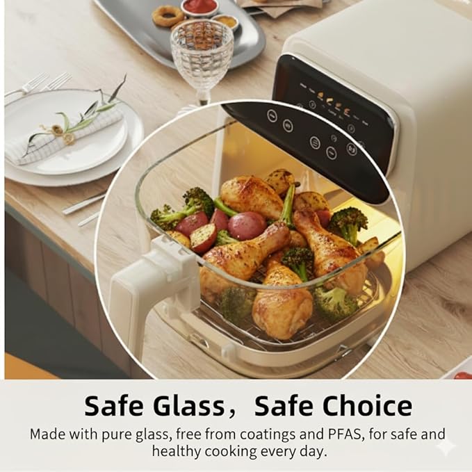 CrystalAir Glass Air Fryer