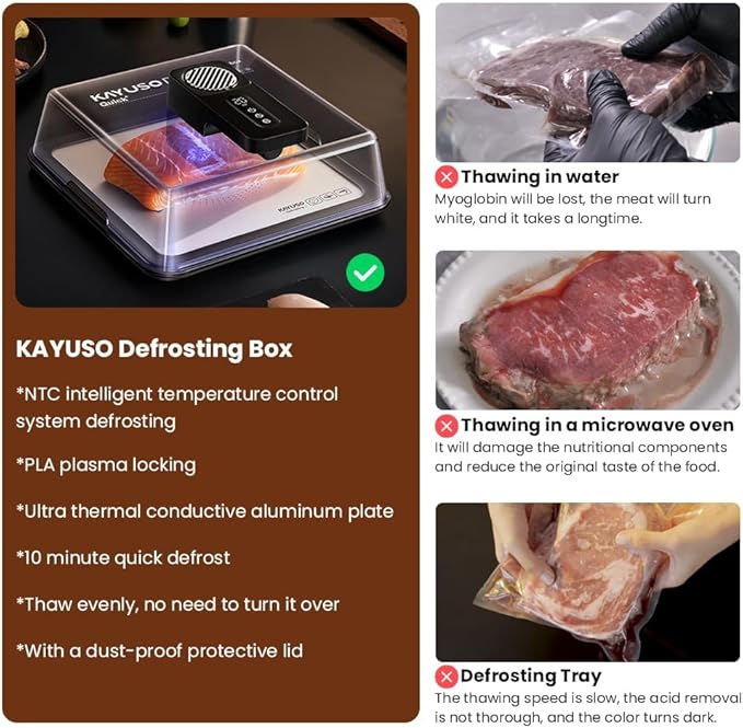 Kayuso Quick+ Defrosting Tray