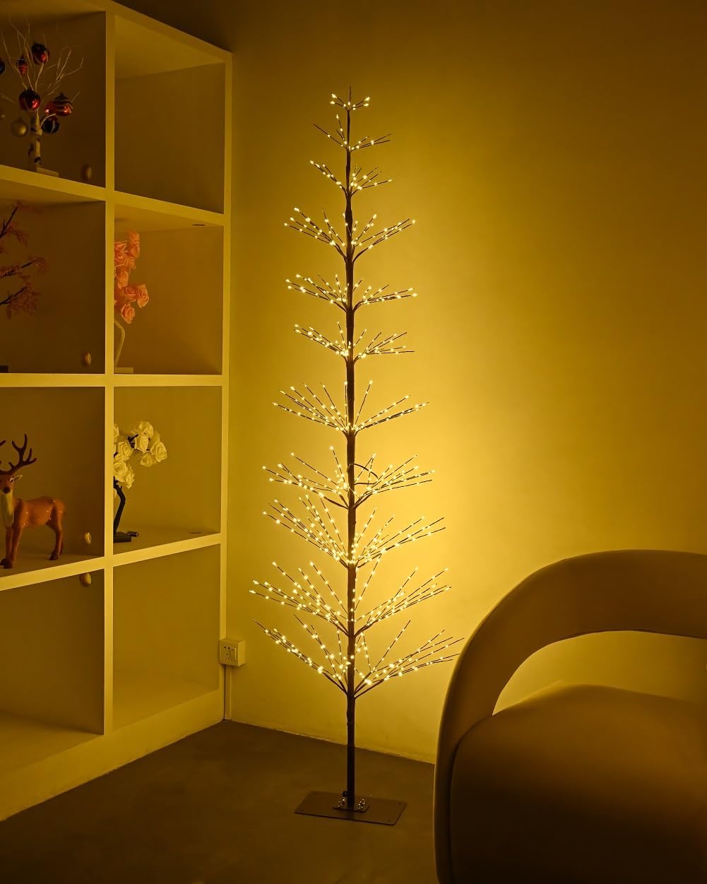 LumiBirch 7ft LED Decor Tree