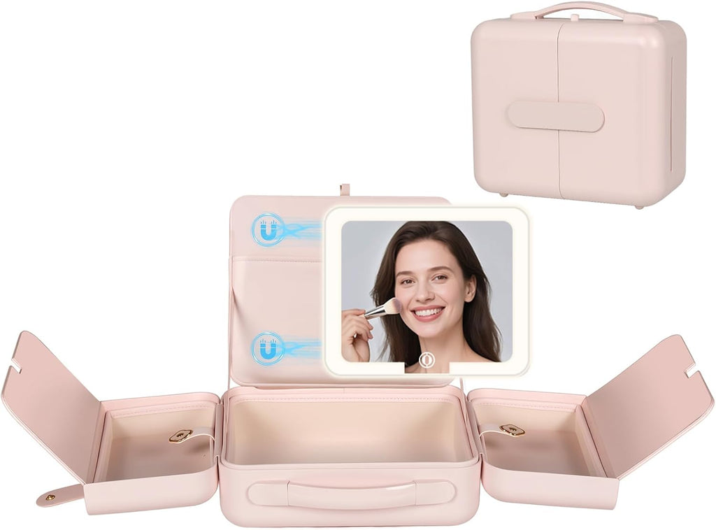 GlowMuse Portable Makeup Case