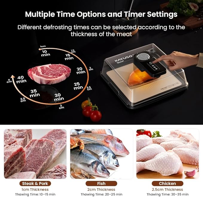 Kayuso Quick+ Defrosting Tray