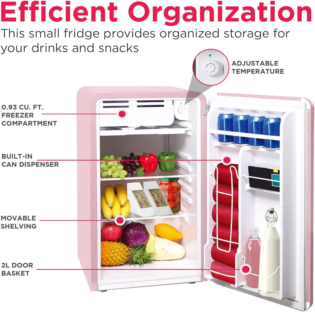 CoolMate 3.2 cu ft Compact Mini Fridge