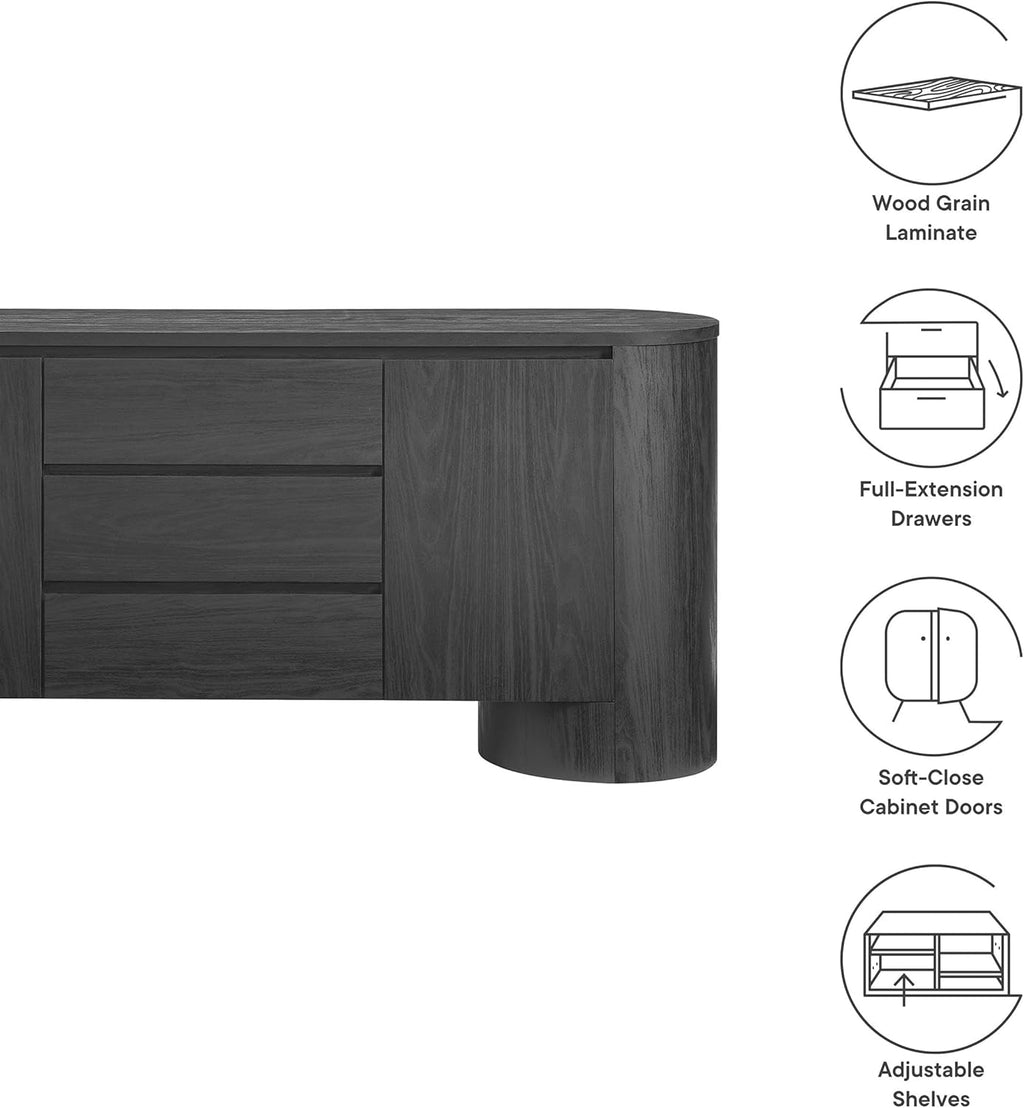 Ovalo Luxe Sideboard