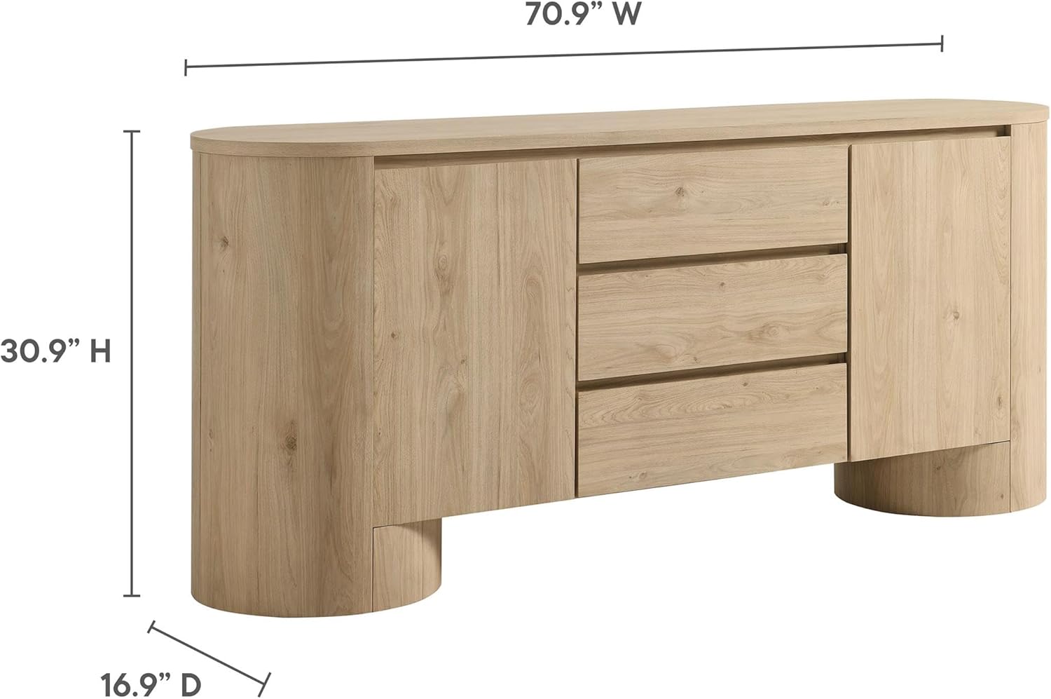 Ovalo Luxe Sideboard