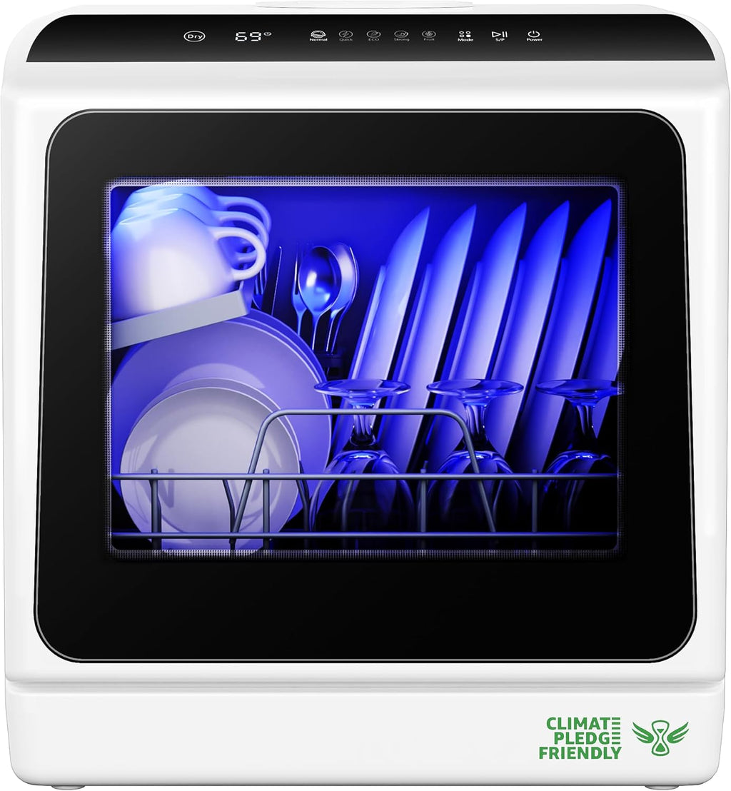 CompactClean Portable Countertop Dishwasher
