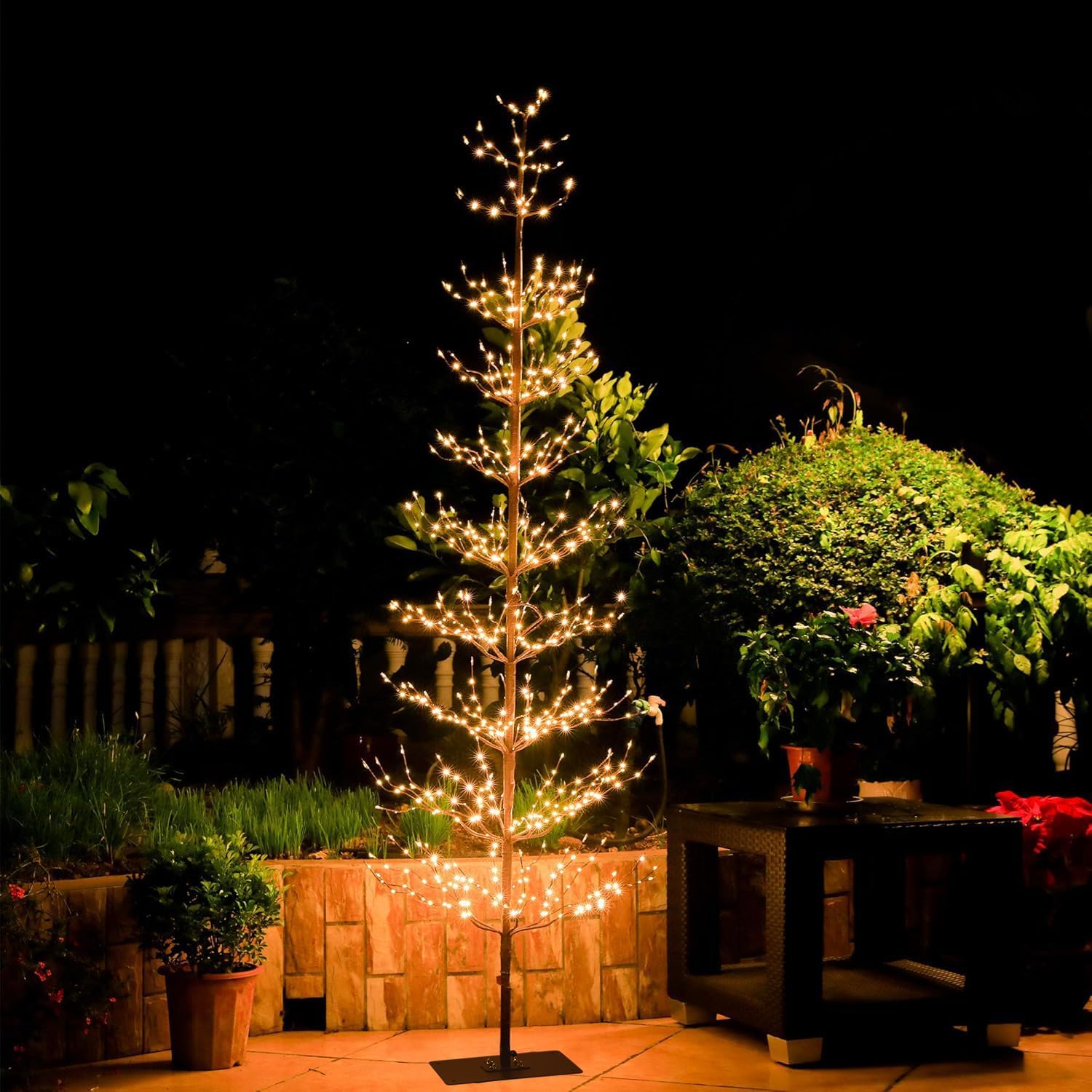 LumiBirch 7ft LED Decor Tree