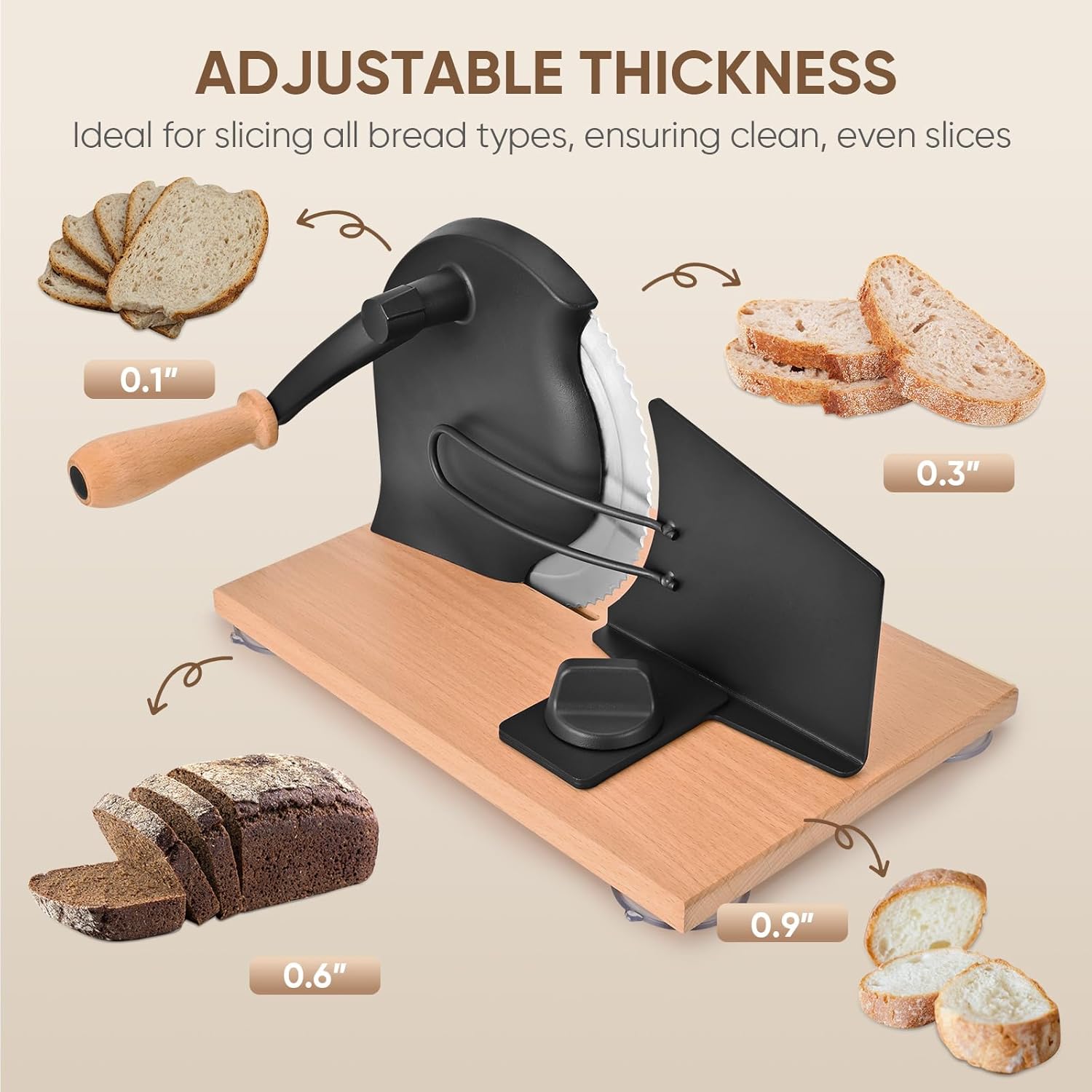 Lumio Manual Bread Slicer