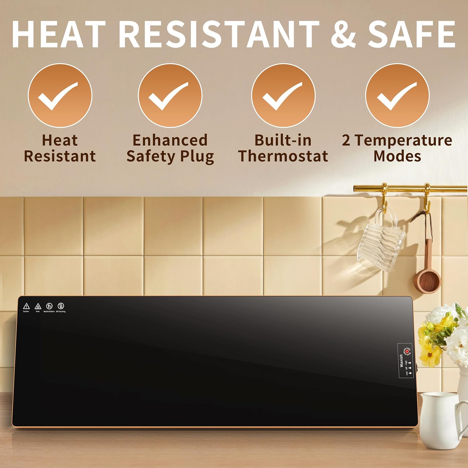 Wanish XL Electric Serving Tray 40