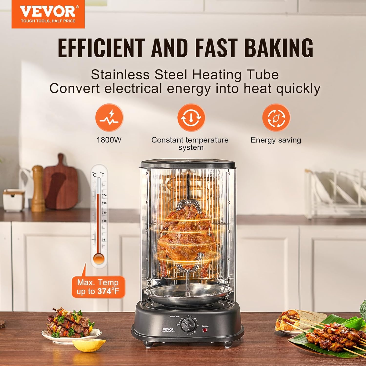 VEVOR Shawarma Grill Machine