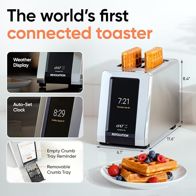 Revolution R180 Touchscreen Smart Toaster