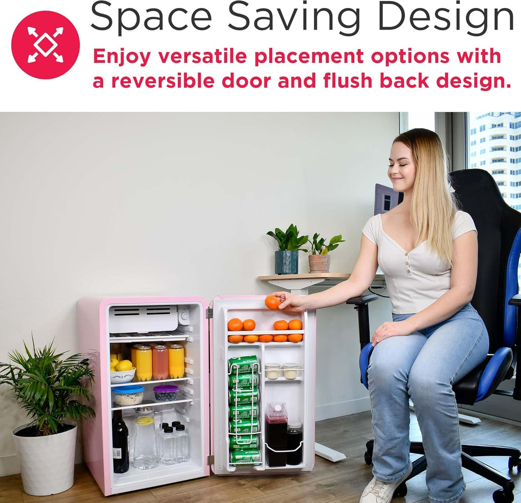 CoolMate 3.2 cu ft Compact Mini Fridge