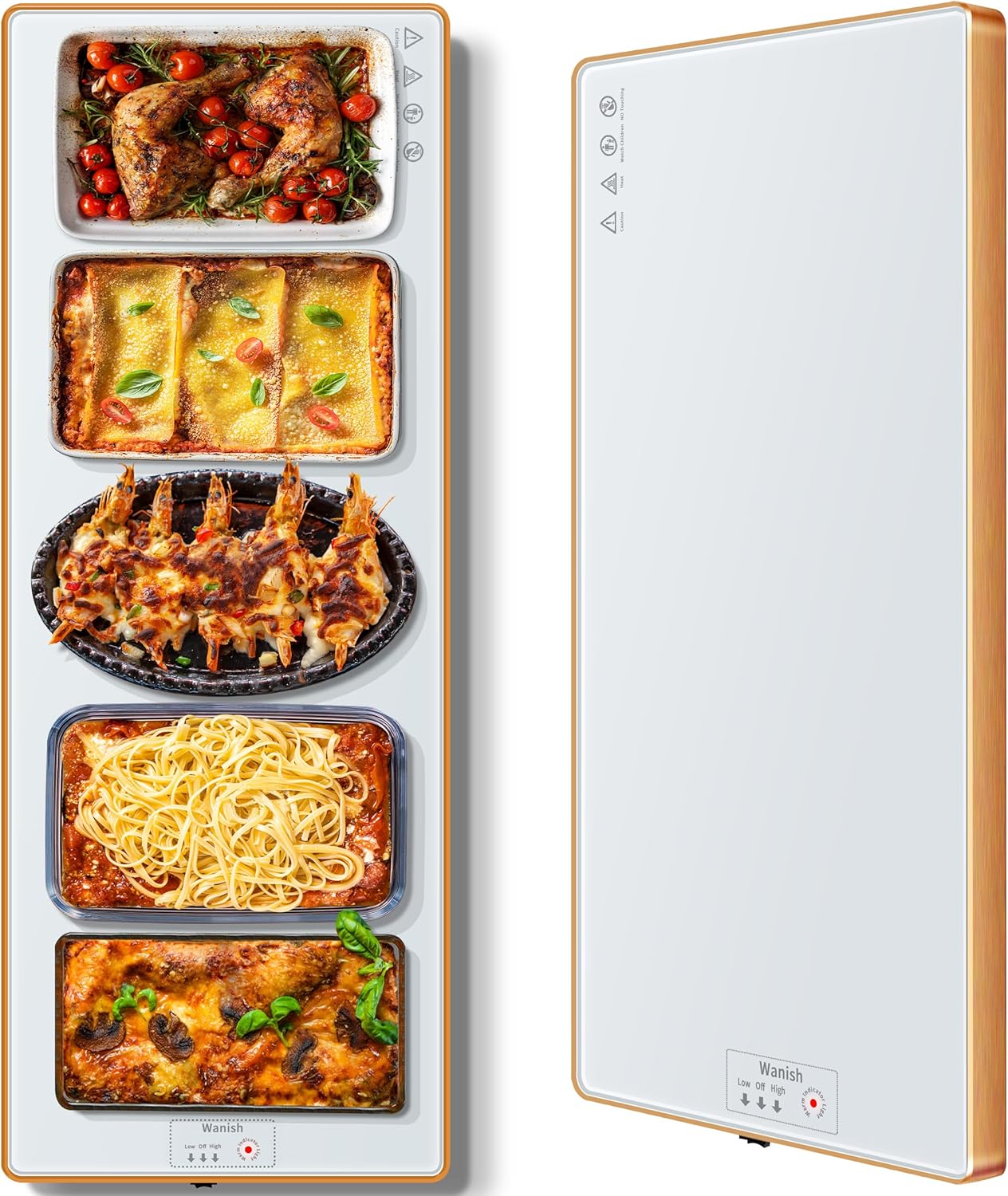 Wanish XL Electric Serving Tray 40