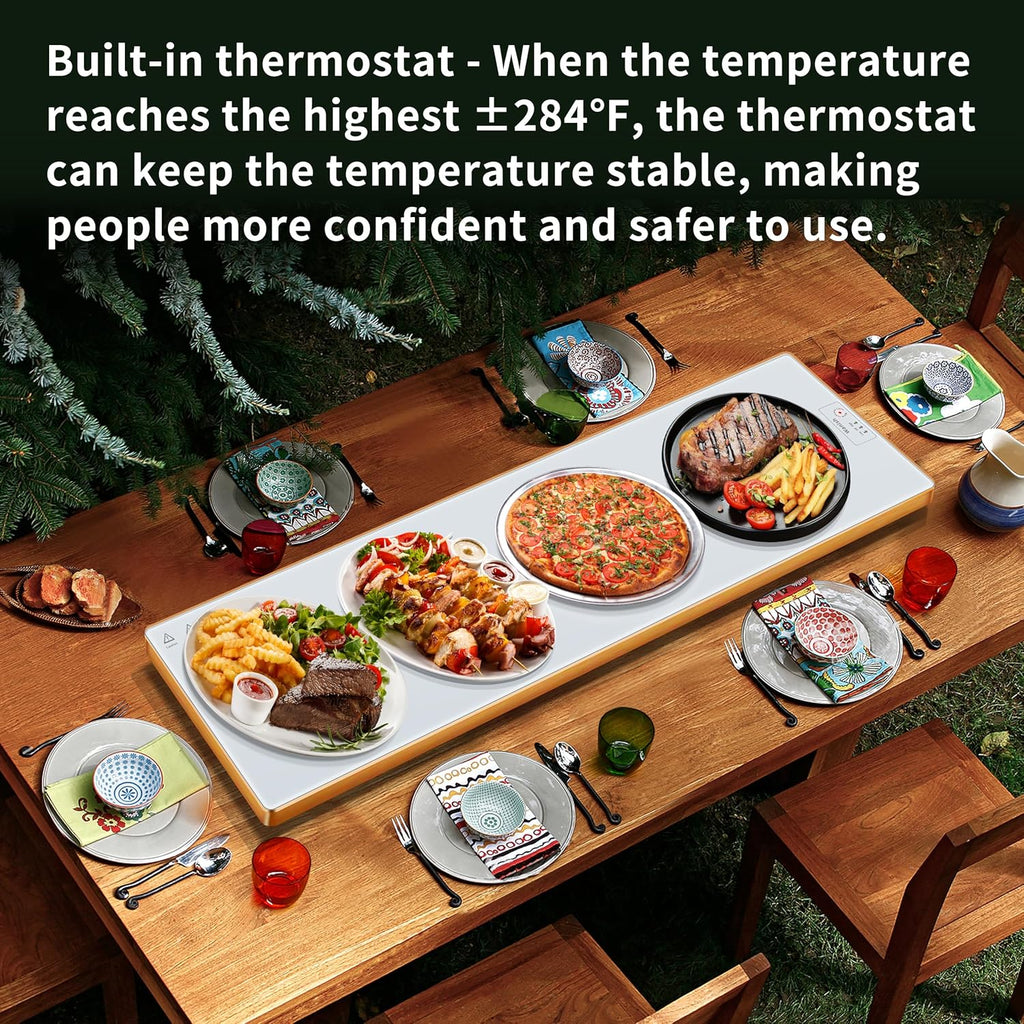 Wanish XL Electric Serving Tray 40