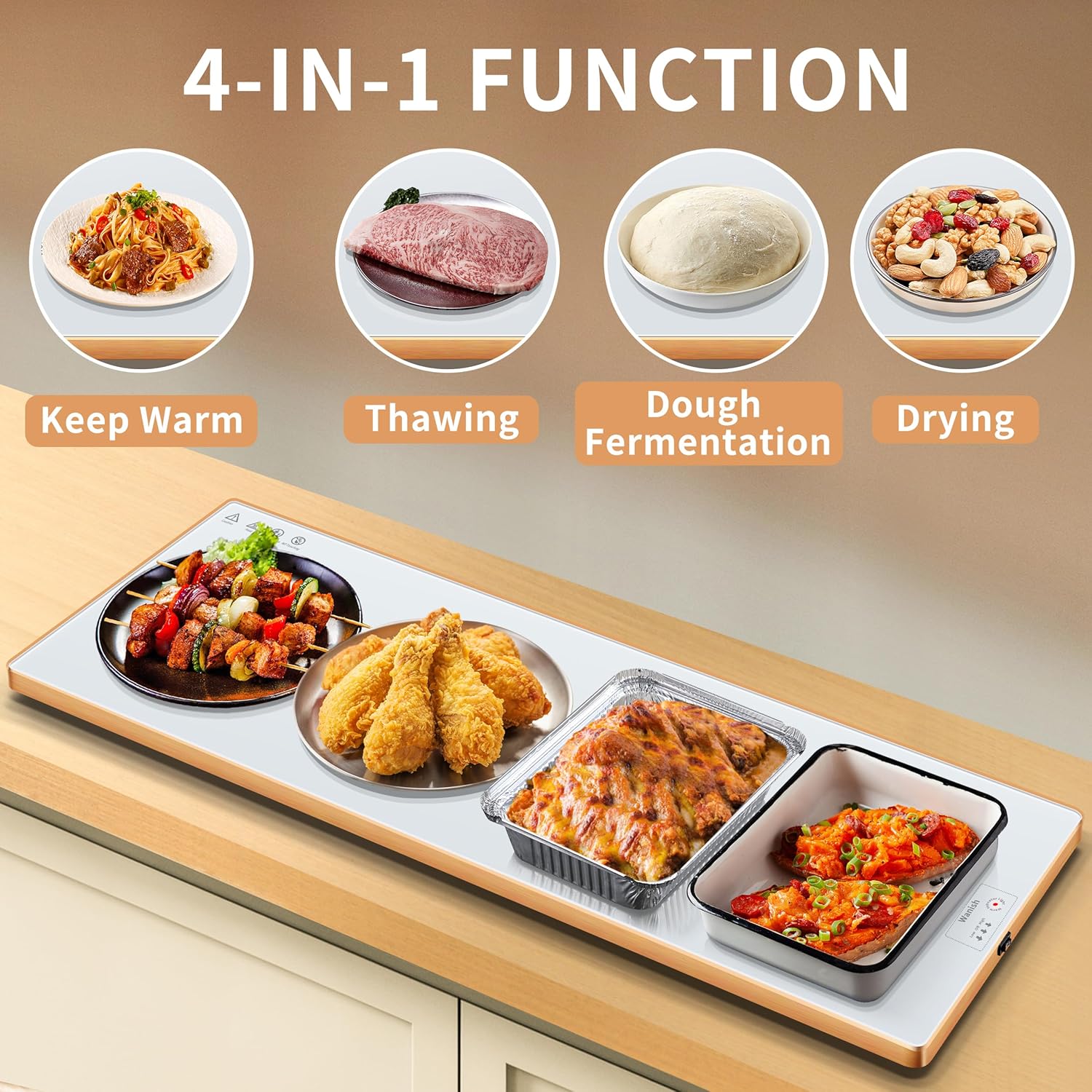 Wanish XL Electric Serving Tray 40