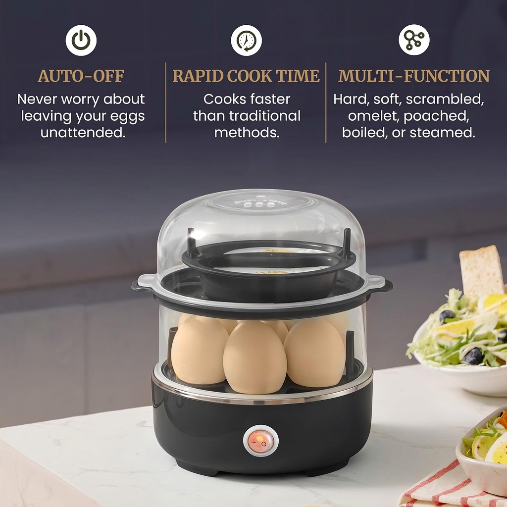 14-Egg Electric Cooker