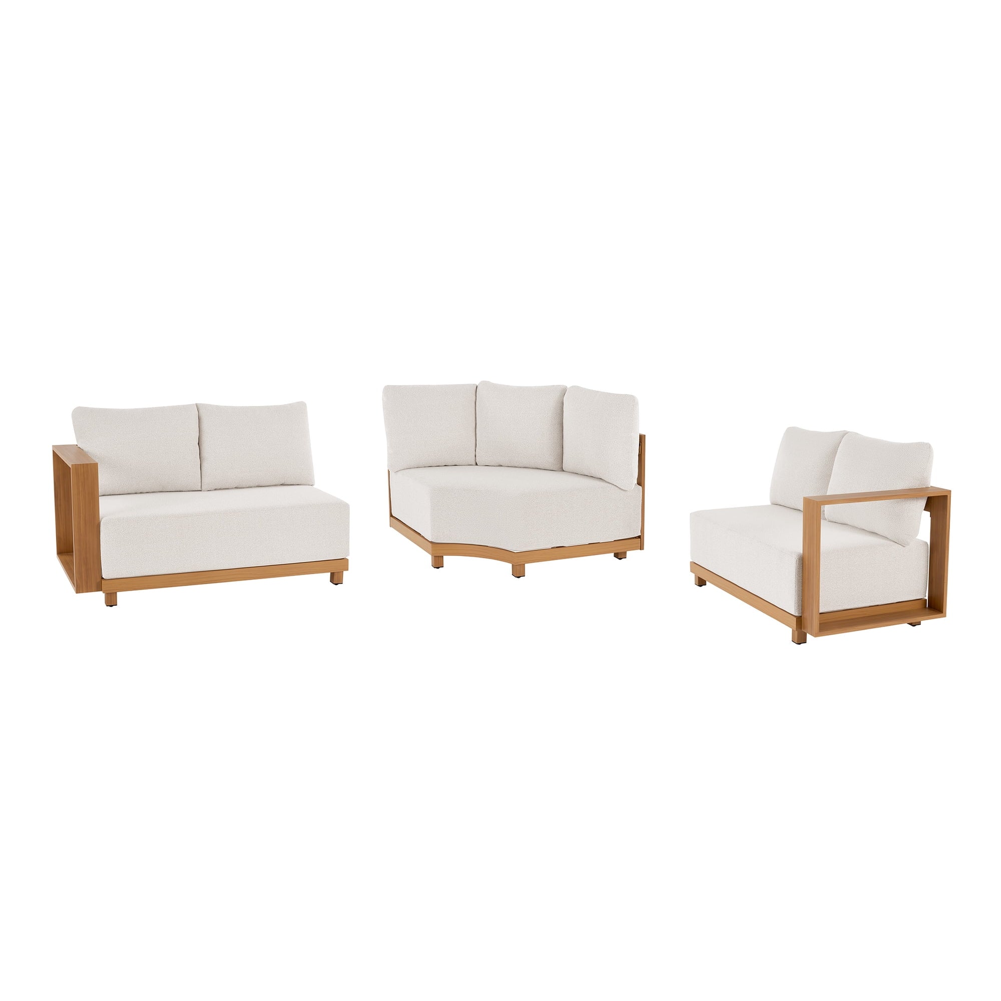 TerraLuxe Patio Sectional Set