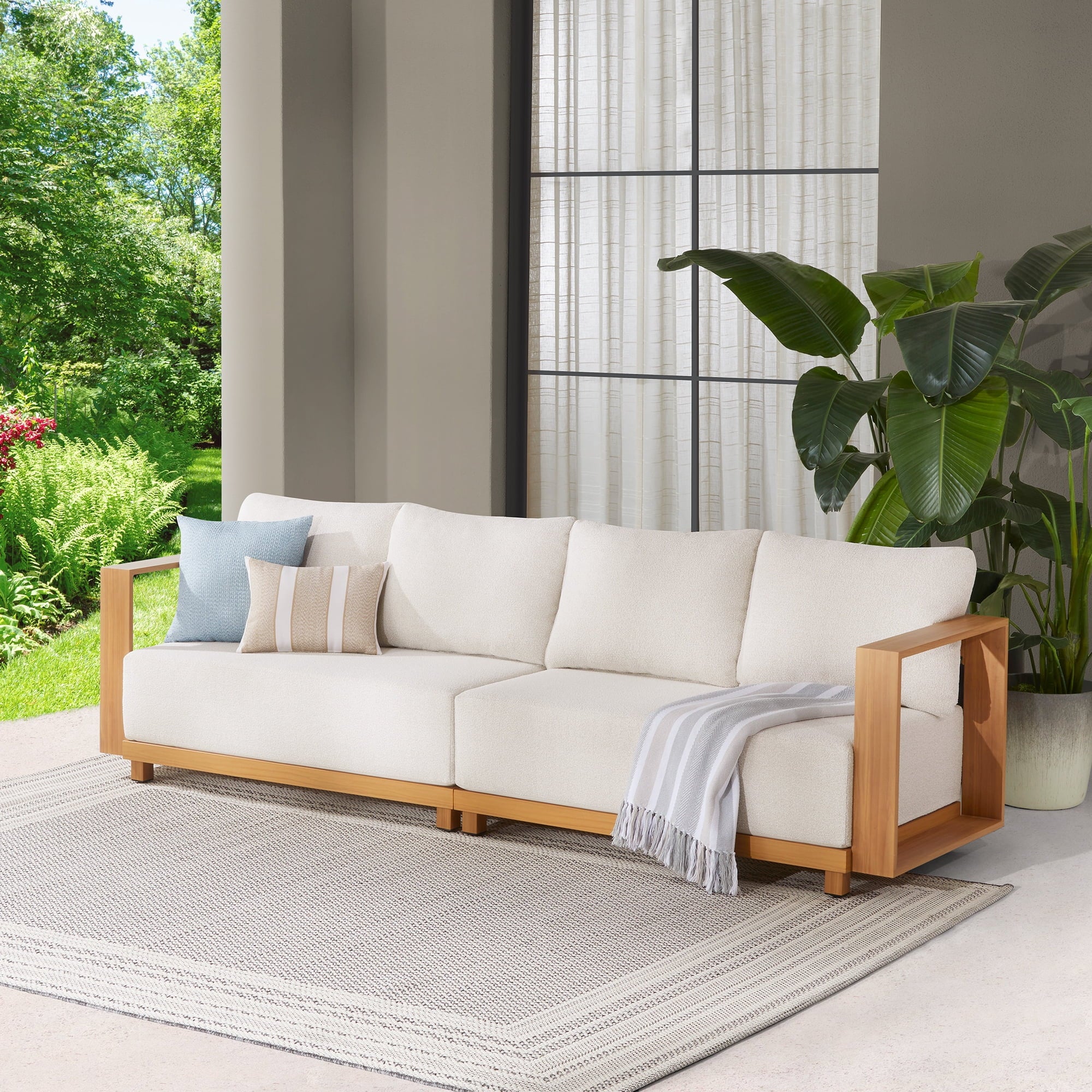 TerraLuxe Patio Sectional Set